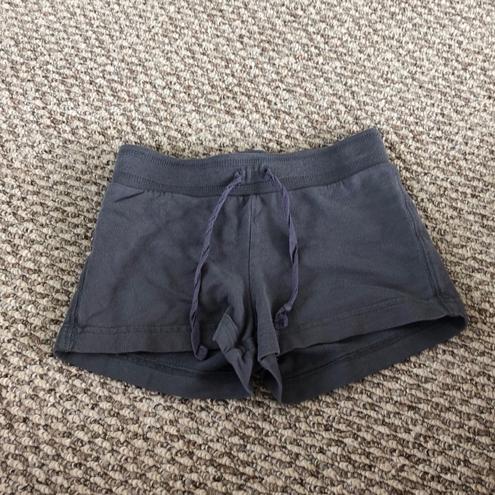 Grey shorts for girls